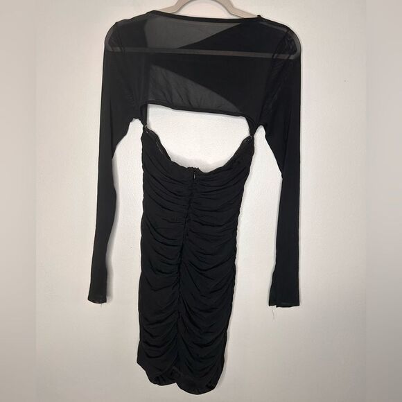 Whitefox Mesh Ruched Dress - Picture 6 of 6